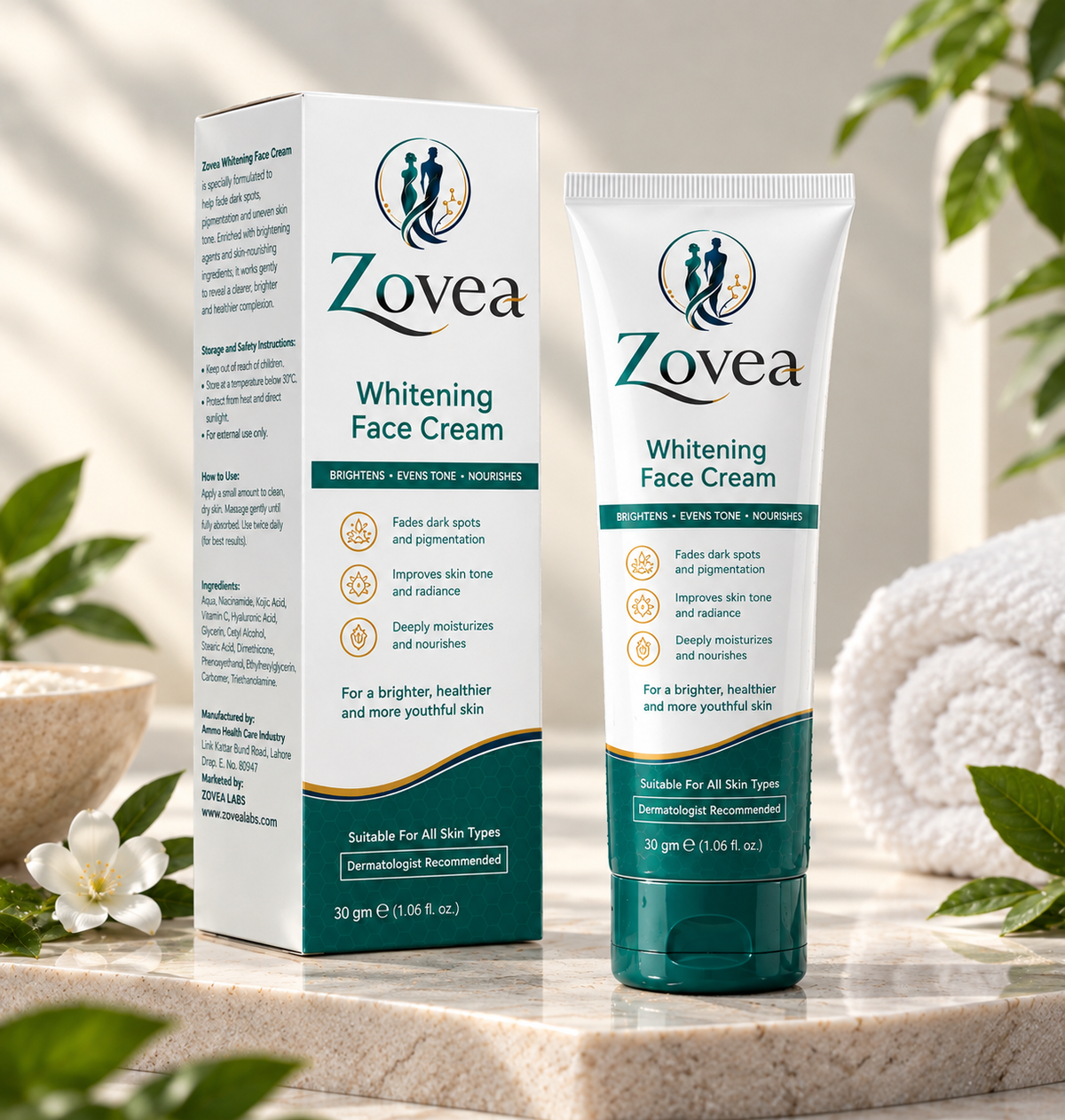 Zovea Labs Whitening Cream