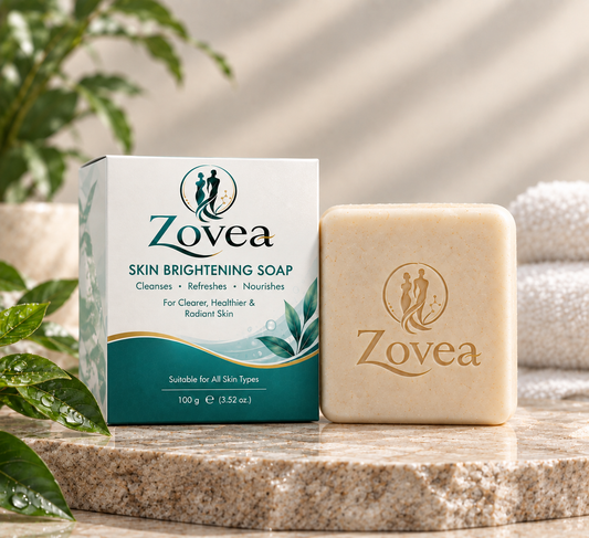 Zovea Labs Skin Brightening Soap – Gentle Cleansing & Radiant Skin